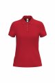 Dames Polo iDeal Basic Brand rood